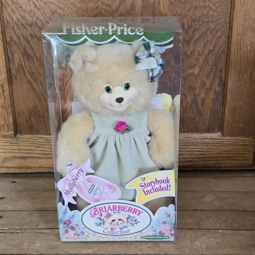 Briarberry Collection MOLLYBERRY Bear Fisher Price 1999 Stuffed Teddy Bear